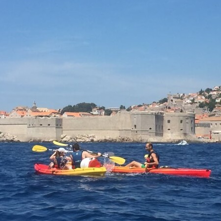 Sundown kayaking tour