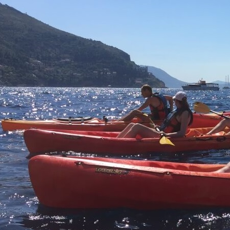 Sundown kayaking tour